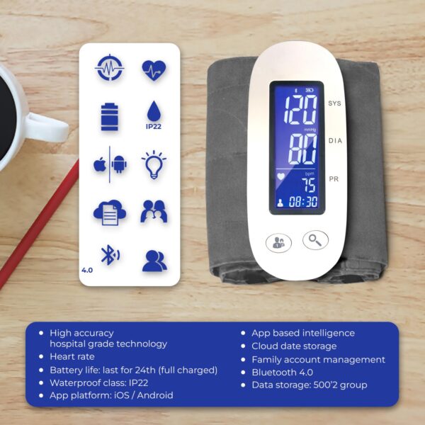 Zen BP Bluetooth Blood Pressure Monitor