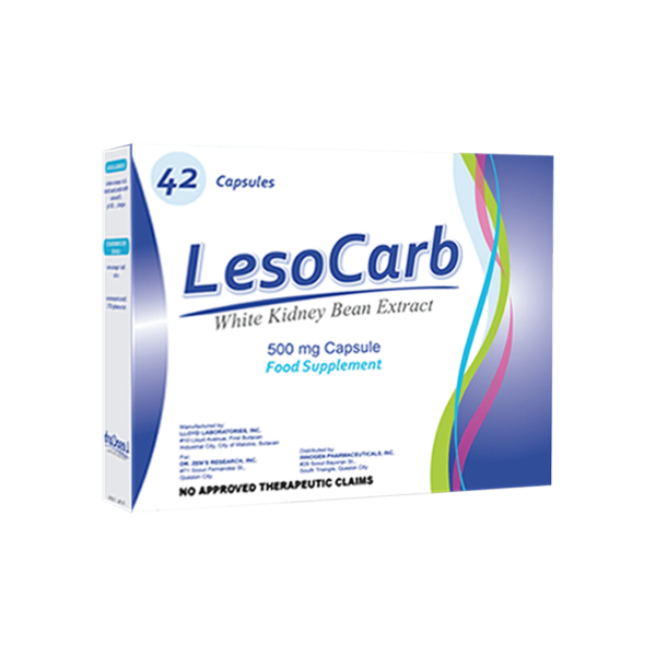 Lesocarb  500 Mg Capsule - White Kidney Bean Extract