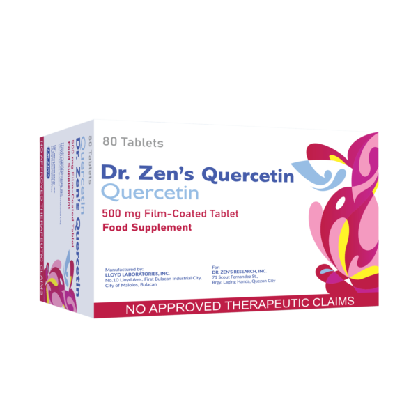 Quercetin 500Mg Film-Coated Tablet (80 Tablets)